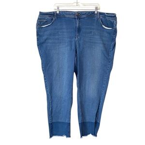 Love & legend Dark denim SW relax & slim premium denim  size 26 plus size